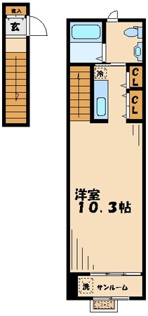 エーデルワイスの物件間取画像